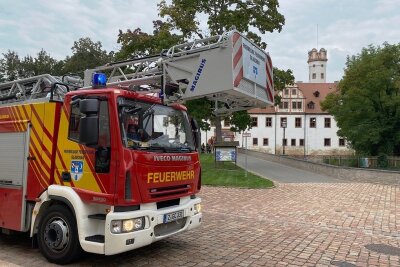 Feuerwehr erneut zum Glauchauer Schloss alarmiert - Die Glauchauer Feuerwehr war wegen eines Fehlalarms zum Schloss gerufen worden. 