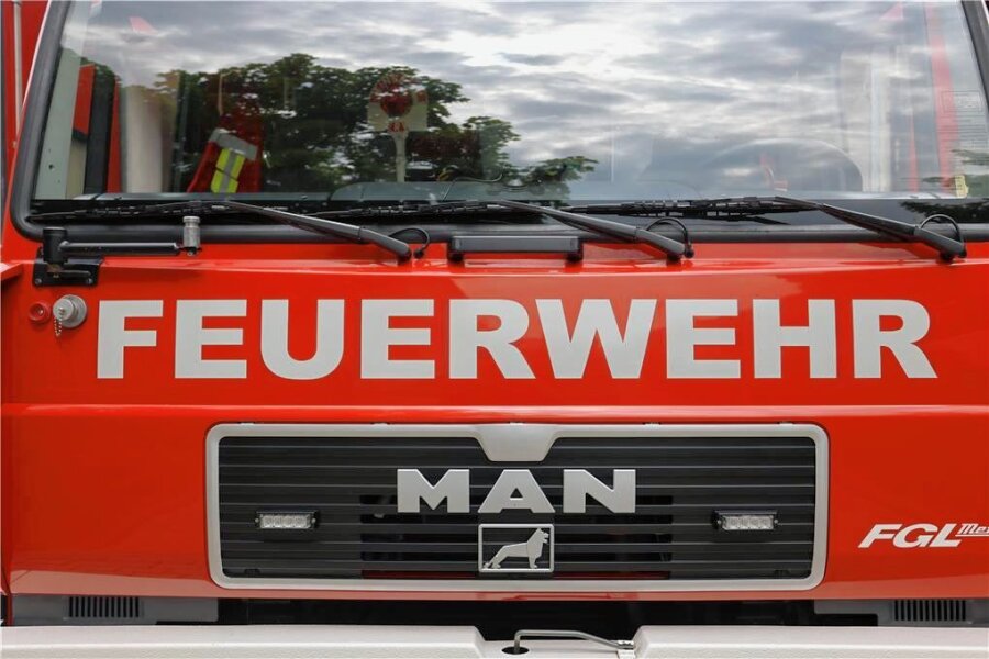 Feuerwehr fährt mit Großaufgebot in die Innenstadt von Zwickau: Was ist am Sonntagvormittag passiert? - Die Feuerwehr war am Sonntag in der Innenstadt im Einsatz.
