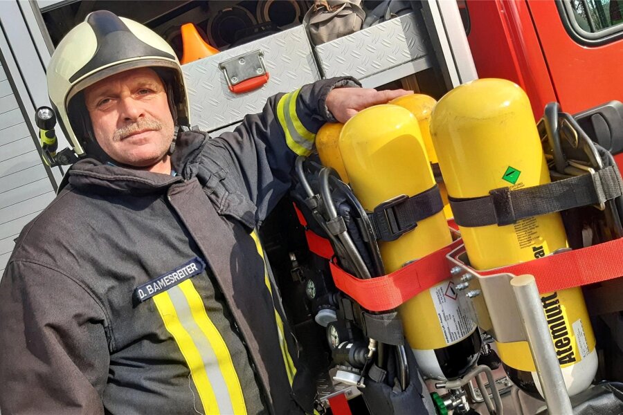 Feuerwehr Hermsdorf wählt Führungsspitze - Detlef Bamesreiter bestimmt für weitere fünf Jahre die Geschicke der Ortsfeuerwehr Hermsdorf.