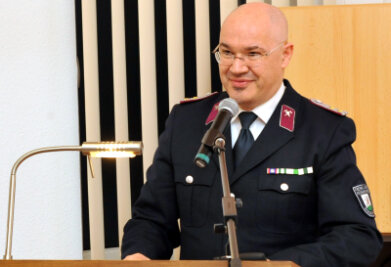 Feuerwehr: Verbandschef dankt Einsatzkräften - Michael Tatz - Chef des Kreisfeuerwehrverbandes Mittelsachsen