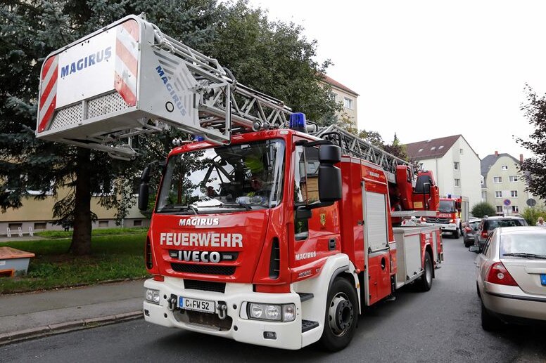 Feuerwehreinsatz an der Keplerstraße - 