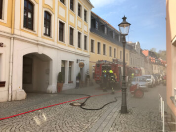 Feuerwehreinsatz in Zschopauer Zentrum - Die Feuerwehr rückte am Freitagnachmittag ins Zschopauer Zentrum aus.