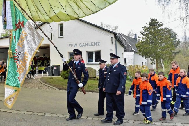 Feuriges Festwochenende in Gahlenz: Die Feuerwehr feiert zünftig Jubiläum