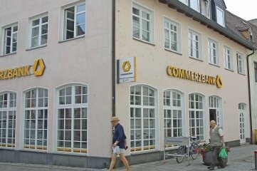 Filiale der Commerzbank bleibt in Crimmitschau - In die Commerzbank in Crimmitschau soll nach Angaben des Geldinstituts noch investiert werden. 