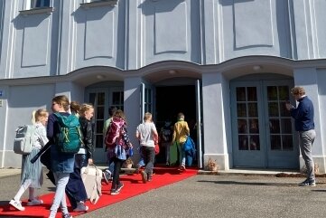 Film ab für kleine Kinofreunde - Die Schulkinowochen Sachsen starteten am Montag im Frankenberger Welt-Theater. 
