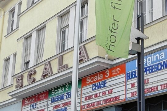 Filmtage in Hof - Verwandelt sich am Abend zur Film-Festmeile: Das Scala Kino. 