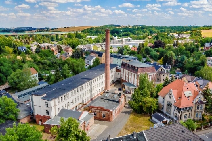 Finanzspritze für weiteren Tuchfabrik-Umbau - Die Tuchfabrik Gebrüder Pfau in Crimmitschau soll zu einem Textilzentrum entwickelt werden.