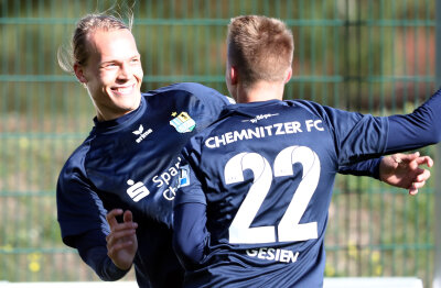 Finne Hovi verlässt Chemnitzer FC - Kimmo Hovi (links) verlässt nach einem halben Jahr den Regionalligisten Chemnitzer FC und wechselt nach Fürstenwalde.