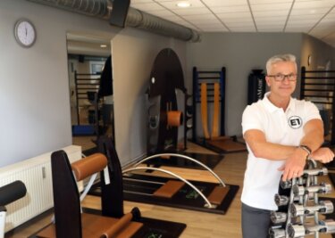 Fitnessstudio ändert mehr als nur den Namen - Jörg Esche in seinem Fitnessstudio in Hohenstein-Ernstthal. Das neue Konzept ist noch mehr auf die Kunden zugeschnitten. 