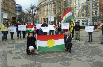 Flashmob: Kurden fordern eigenen Staat - 