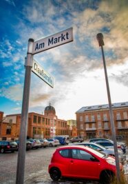 Flöha bewirbt sich um Fördergeld für den Marktplatz - Der neue Marktplatz soll mehr als ein Parkplatz sein.