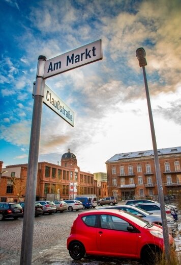 Flöha bewirbt sich um Fördergeld für den Marktplatz - Der neue Marktplatz soll mehr als ein Parkplatz sein.