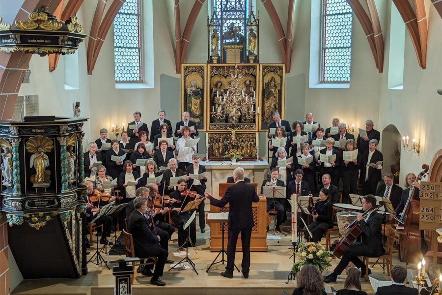 Flöha: Kirchgemeinde gratuliert mit Musik zum Stadtjubiläum - Ein Konzert findet am Sonntag in der Georgenkirche in Flöha statt.