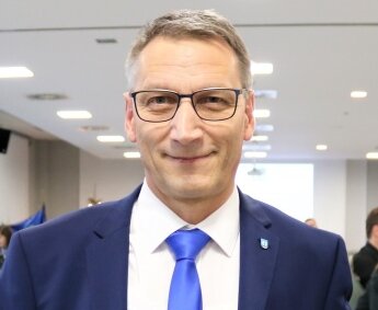Volker Holuscha beim Lichtmessempfang Anfang des Jahres.