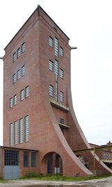 Fördertürme symbolisieren Teil der Industriearchitektur - Der Förderturm des Martin-Hoop-Schachts IV. 