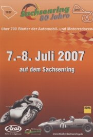 Förderverein Sachsenring muss zahlen - <p class="artikelinhalt">So sieht das Cover der DVD anlässlich 80 Jahre Sachsenring aus.</p>