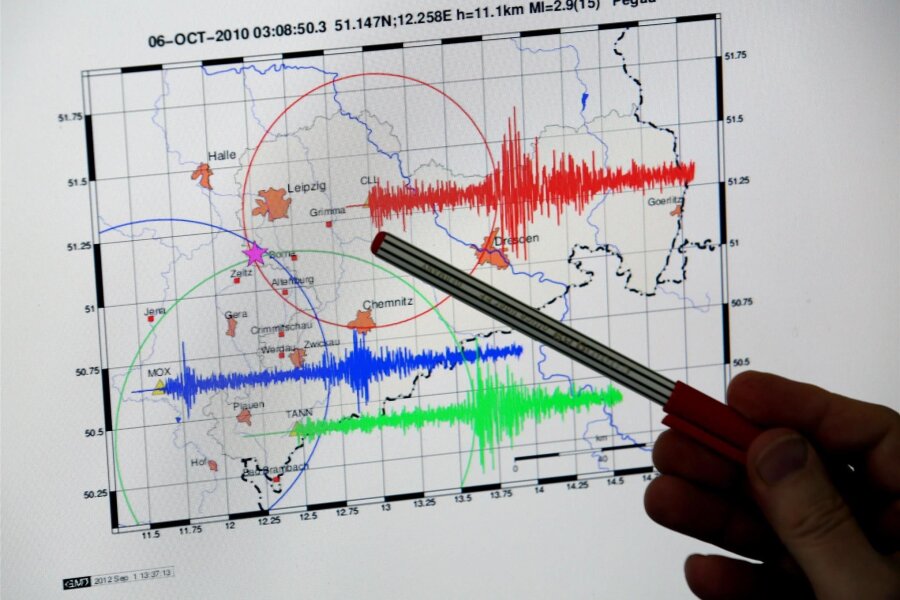Forscher korrigieren Stärke des jüngsten Erdbebens in Klingenthal nach oben: „Nochmals ein Ausrufezeichen“ - Zwei spürbare Beben gab es am Donnerstag kurz nach 14 Uhr.