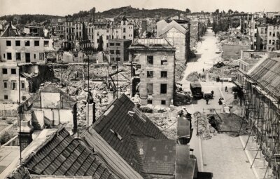 Fotorätsel 1355: Bomben legen Plauen in Schutt und Asche - 