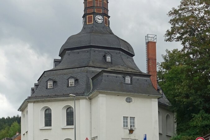 Fotorätsel 1376: Streetfood-Gutschein im Lostopf - "Zum Friedefürsten" heißt diese Rundkirche, die zur bedeutenden Gruppe barocker Zentralbauten in Sachsen gehört.