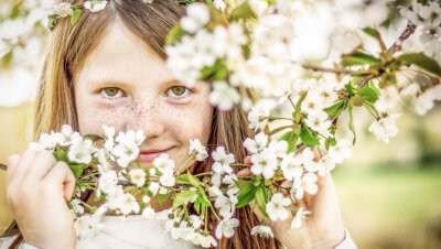 Fotowettbewerb: Mensch und Natur strahlen um die Wette - "Frühling, alles fängt an zu blühen und zu strahlen, nicht nur die Pflanzen, auch die Menschen." 
