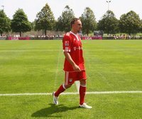 Franck Ribery trainiert wieder - Zurück auf dem Trainingsplatz: Franck Ribery