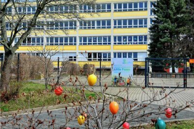 Frankenberg will die Neubauschule verkaufen - Die Stadt will die Neubauschule verkaufen. Hier soll nun die englischsprachige Grundschule einziehen. 
