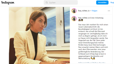 "Frau Richter-in" aus Chemnitz erobert Instagram - Aus einer Laune in der Elternzeit heraus ist Richterin Martina Flade nun auf Instagram ziemlich aktiv. 