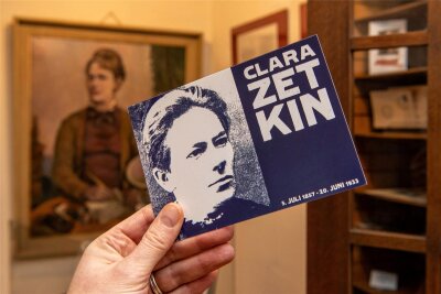 Frauentagsveranstaltung in Wiederau - an Clara Zetkins Geburtsort - Das Museum Alte Dorfschule in Wiederau ist Clara Zetkin gewidmet.