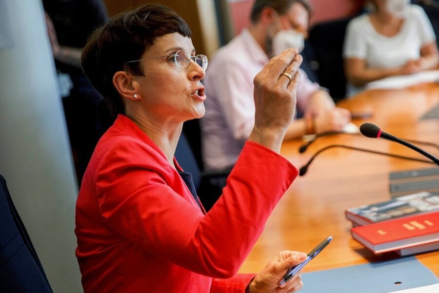 Bis 2017 Vorsitzende der AfD: Die fraktionslose Bundestagsabgeordnete Frauke Petry verabschiedet sich mit einem Buch aus der aktiven Politik - in dem sie Einblick in die AfD-Machtkämpfe gewährt. 