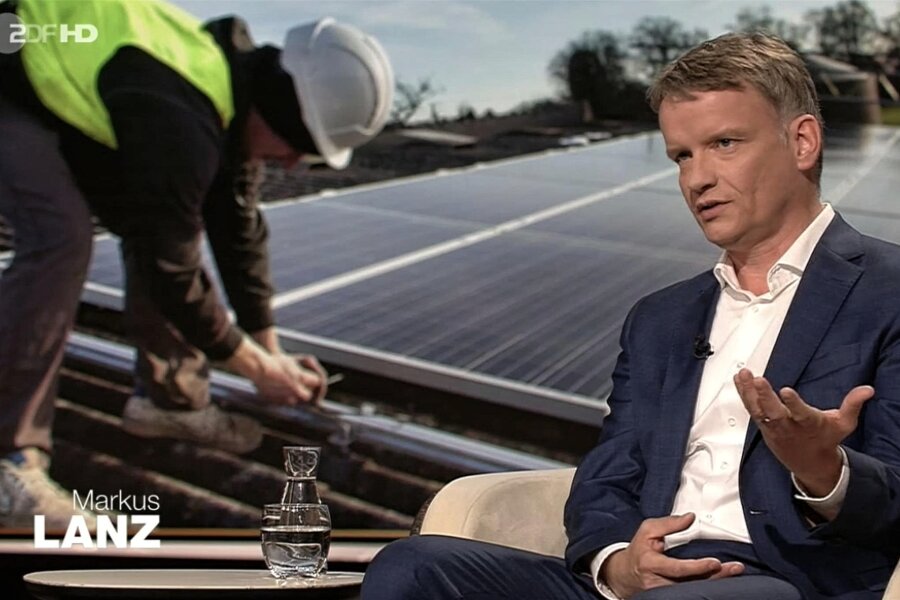 Freiberg: Chef von Meyer Burger bei Markus Lanz zu Gast – auch Landrat und FDP-Mann dabei - Gunter Erfurt, Chef von Meyer Burger, hat schon im Juni 2023 im ZDF um Staatshilfen für die Solarindustrie geworben.