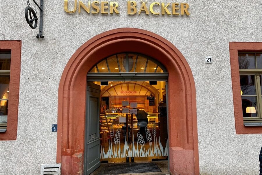 Freiberg: Filiale "Unser Bäcker" schließt - neuer Bäckerladen zieht ein - Die Filiale "Unser Bäcker" in der Burgstraße in Freiberg schließt.