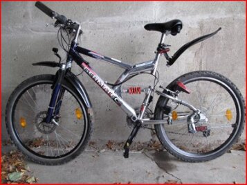 Freiberg: Polizei stellt vermutlich gestohlene Fahrräder sicher - Dieses Bike gehört zu den vermutlich gestohlenen Fahrrädern, die die Polizei in Freiberg sicherstellte.