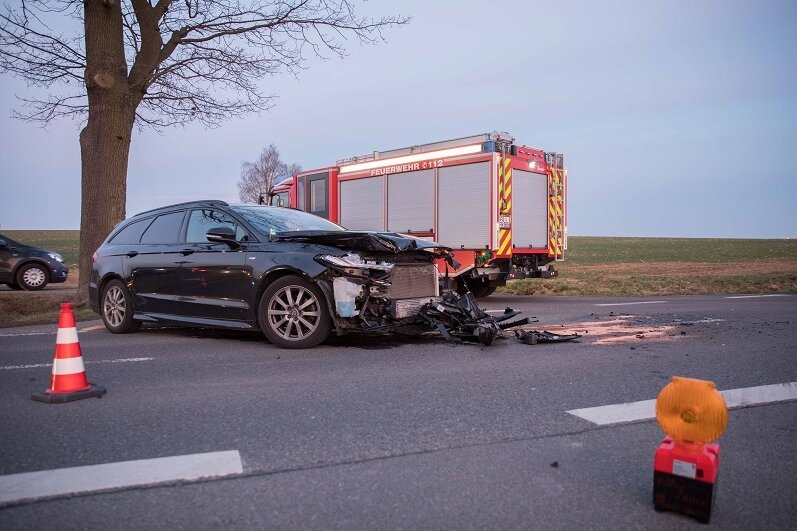 Freiberg: Verkehrsunfall mit verletzter Person - 