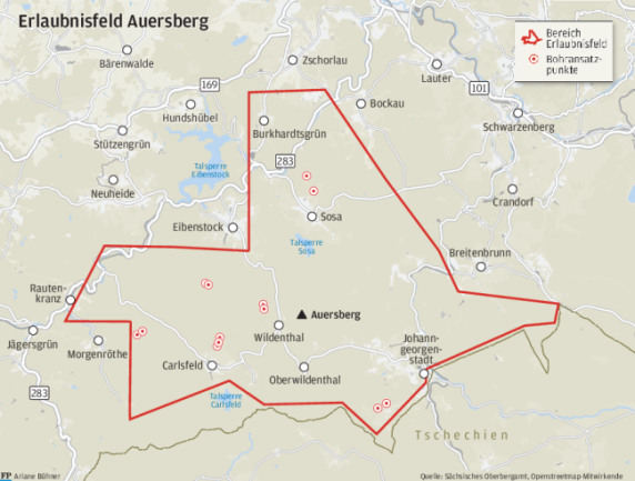 Freiberger Bergbauunternehmen sucht im Erzgebirge nach Zinnerz - 