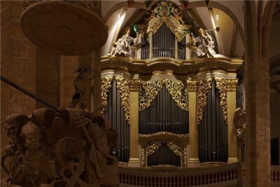 Freiberger Silbermann-Tage: Konzerte erreichten weltweit mehr als 22.000 Menschen - Die große Gottfried-Silbermann-Orgel im Freiberger Dom. Am Sonntagabend sind die diesjährigen Silbermann-Tage zuende gegangen. 