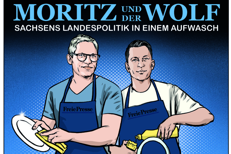"Freie Presse"-Podcast "Moritz und der Wolf": Neue Folge über Polizei-Wölfe, Ich-Minister, Herbst-Wut - 