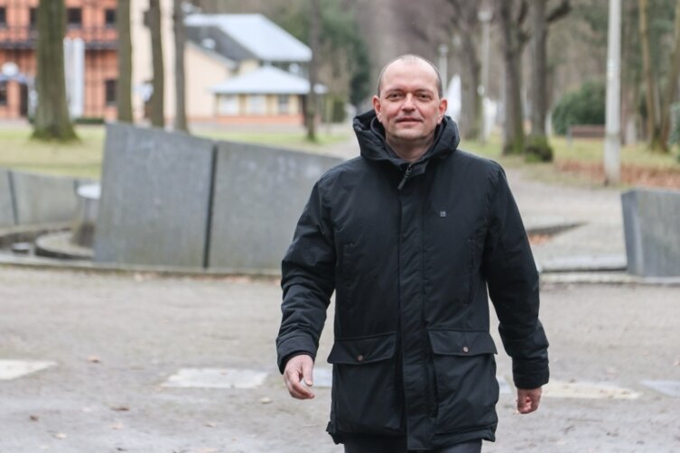 Nach einem Spaziergang verbrachte Gerd Härtig den Wahlsonntag entspannt zu Hause bei seiner Familie. Der 52-Jährige ist neuer Oberbürgermeister von Limbach-Oberfrohna. 