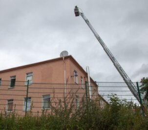 Freispruch nach Bränden im Asylheim - In der Flüchtlingsunterkunft Aue-Alberoda brach Ende August ein Brand aus.