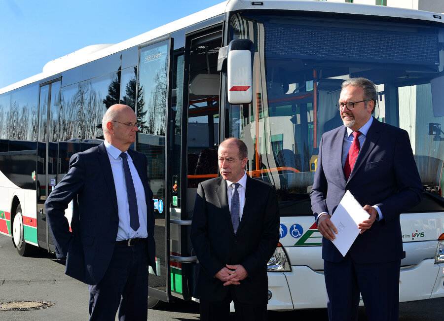 Freistaat fördert Neuanschaffungen bei Regiobus mit 1,3 Millionen Euro - 