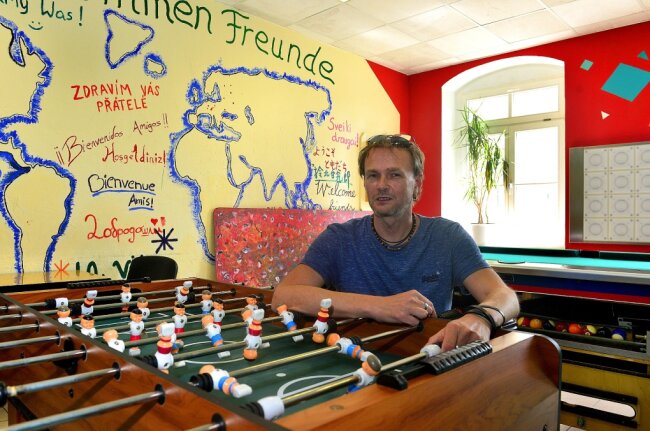 Klaus Mende ist der Vorsitzende des Vereins Erucula in Mittweida. Der Freizeit-Franz wurde vom Verein betrieben.