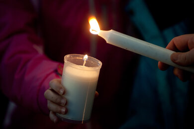 Friedensgebet: Chemnitzer gedenken der Berliner Opfer - 