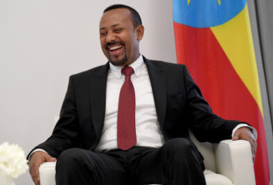 Friedensnobelpreis geht an äthiopischen Ministerpräsidenten - Abiy Ahmed, Ministerpräsident von Äthiopien.