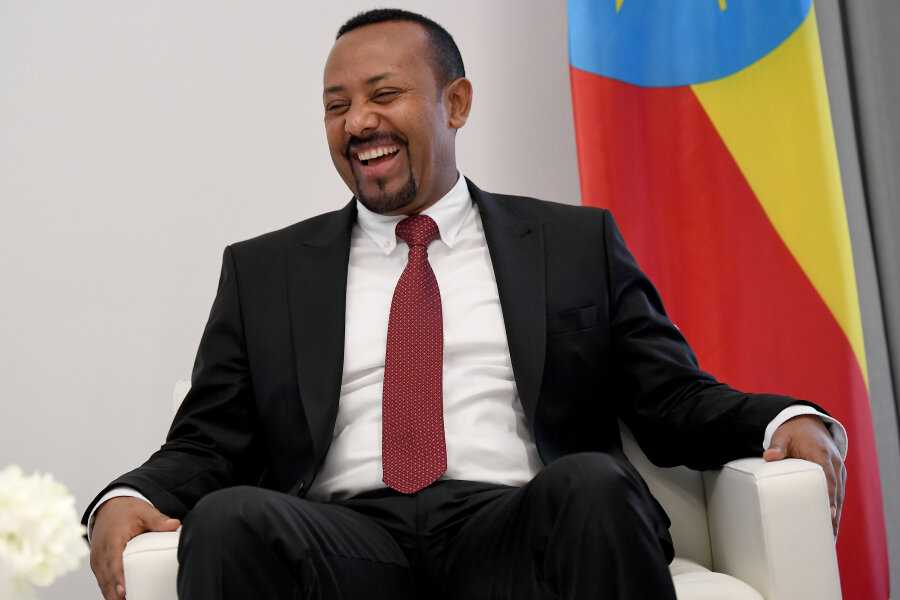 Friedensnobelpreis geht an äthiopischen Ministerpräsidenten - Abiy Ahmed, Ministerpräsident von Äthiopien.