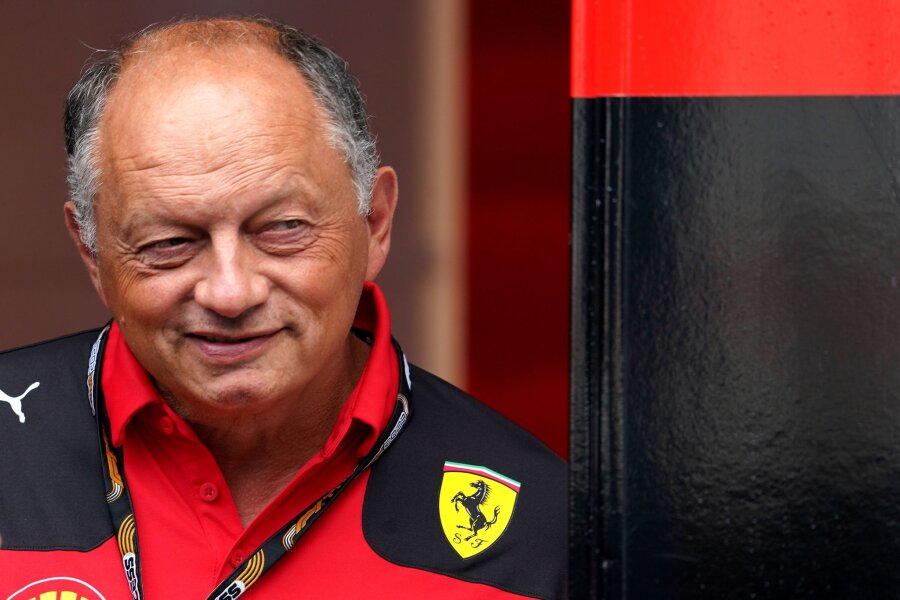 "Frisches Blut im System": Ferrari startet den Angriff - Ist seit Januar 2023 Ferrari-Teamchef: Der Franzose Frederic Vasseur.