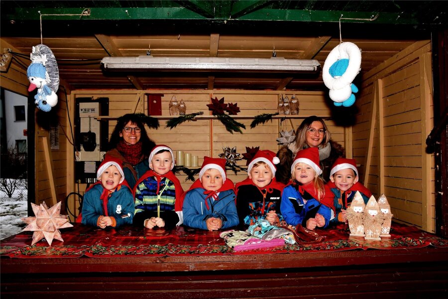 Fröbelkindergarten in Reichenbach lädt zum Weihnachtsmarkt ein - Im Fröbelkindergarten in Reichenbach wird ein Weihnachtsmarkt geöffnet.