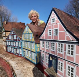 Frühjahrsputz in der Miniwelt - Anke Krasselt - Parkleiterin der Miniwelt Lichtenstein