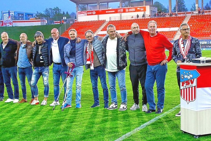 FSV Zwickau ehrt die Zweitliga-Aufsteiger von vor 30 Jahren - 