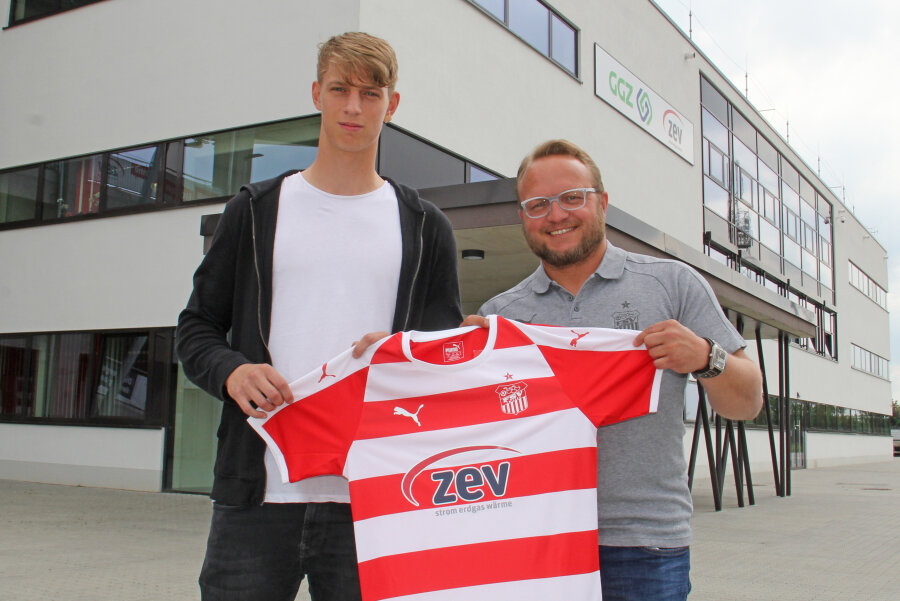 FSV Zwickau meldet zwei weitere Neuzugänge - Neuzugang Lion Lauberbbach (rechts) und Co-Trainer Danny König.