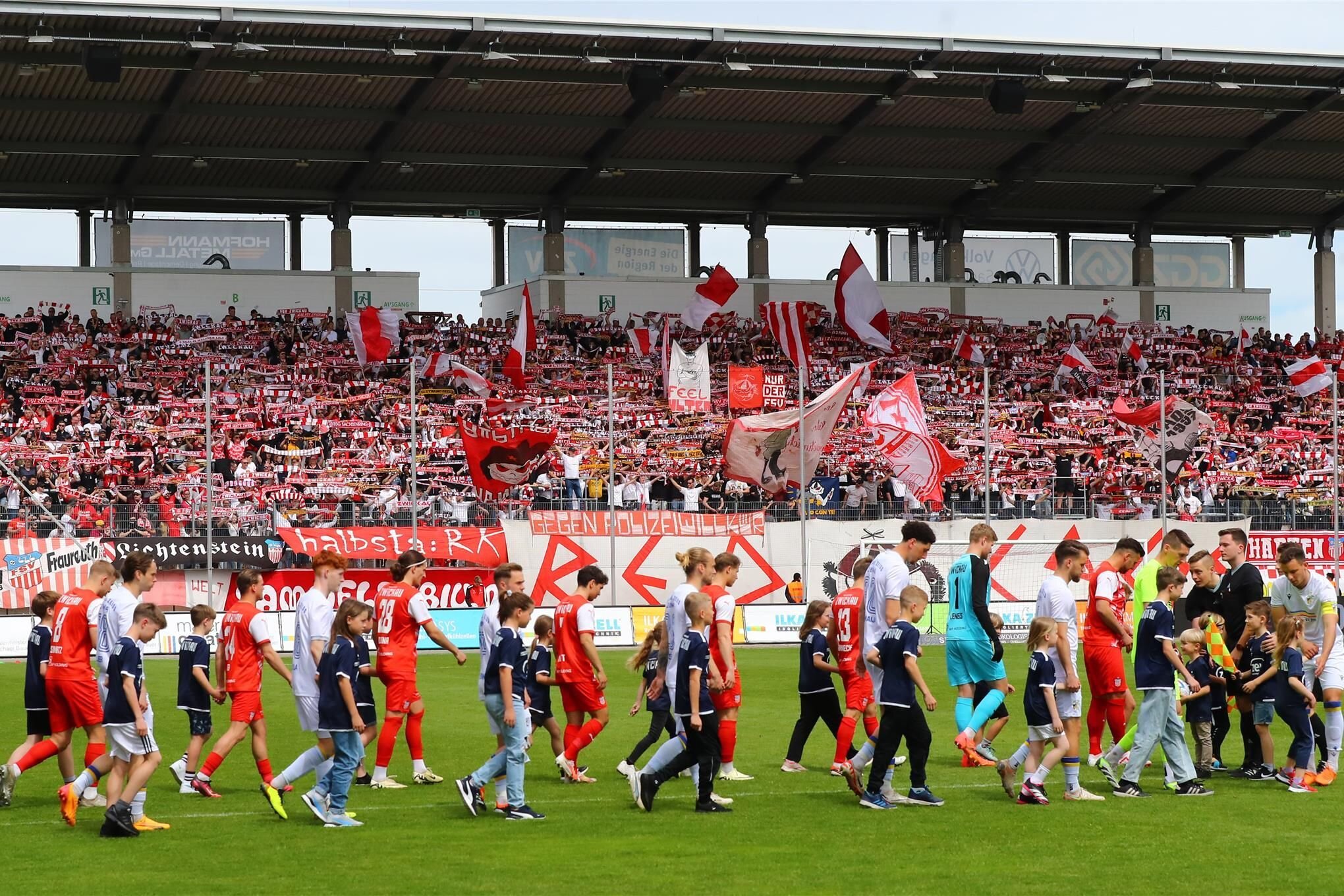 FSV Zwickau Mit Fanmarsch am Sonntag zur 100.000er Marke?
