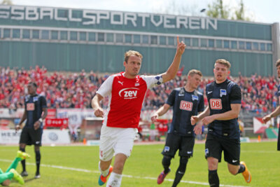 FSV Zwickau schlägt Hertha-Bubis - Traf in der 47. Minute: Toni Wachsmuth.